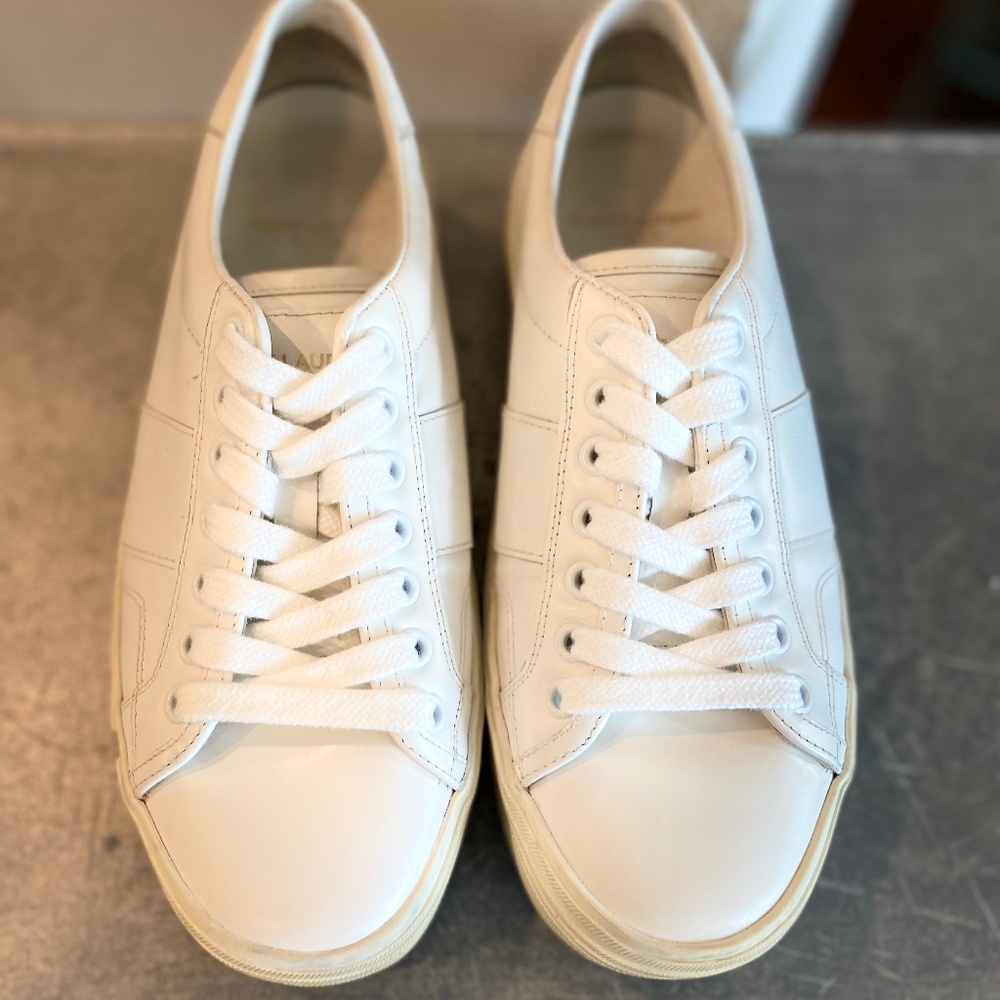 Women's Saint Laurent SL/39 Platform Court Classic